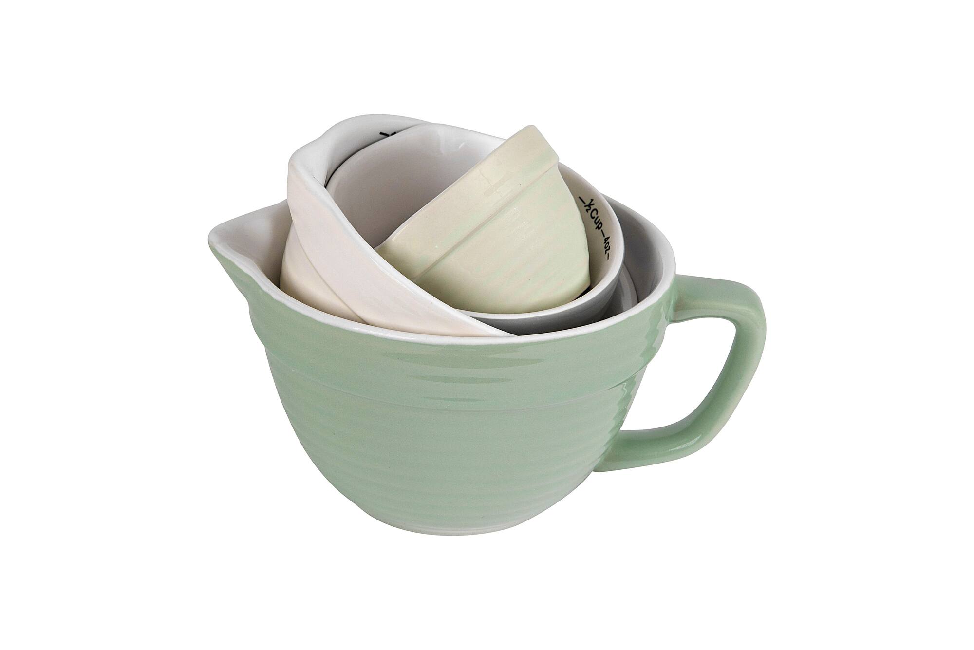Hello Honey® Batter Bowl Shaped Measuring Cup Set
